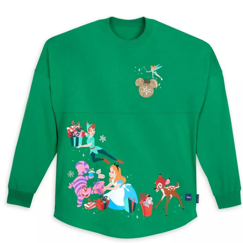 Disney Classics Christmas Holiday Spirit Jersey for Adults
